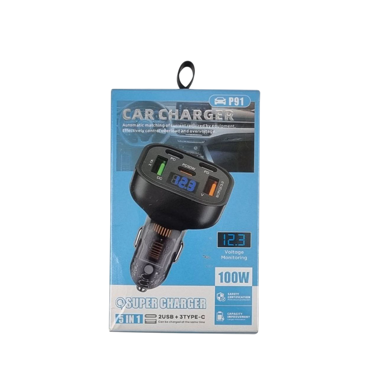 شارژر فندکی (P91 (100W