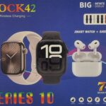 ساعت هوشمند مدل ROCK42 هفت بند ایرپاد دار