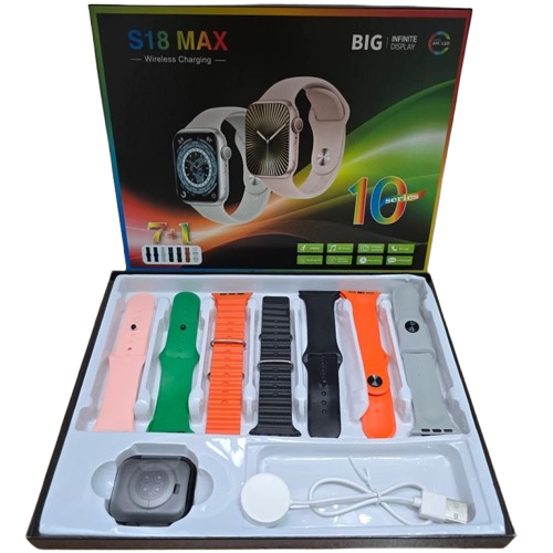ساعت هوشمند 7بند مدل S18 MAX SERIES10