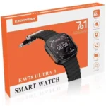ساعت هوشمند KEQIWEAR مدل KW78 Ultra3 با ۷ بند