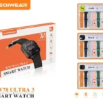 ساعت هوشمند KEQIWEAR مدل KW78 Ultra3 با ۷ بند