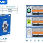 ساعت هوشمند مدل Wisme-X75 سه بند