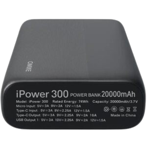 پاوربانک 20000میلی آمپر ساعت OALE iPower 300 35813
