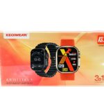 ساعت هوشمند KEQIWEAR مدل KW76 Ultra 3 با 3 بند