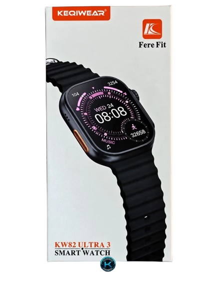 ساعت هوشمند KEQIWEAR مدل KW82 Ultra 3 تک بند