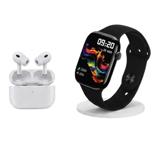 ساعت هوشمند KEQIWEAR مدل KW93 MAX با ۷ بند و ایرپاد