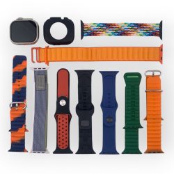 ساعت هوشمند Smart watch AE1000 ultra 2 + ( 10 بند سیلیکونی )